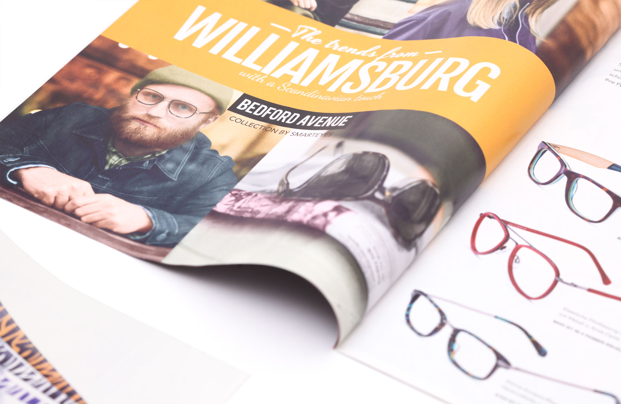 75a Büro für Gestaltung aus Stuttgart entwirft neues Kundenmagazin für den schwedischen Brillenhersteller smarteyes
