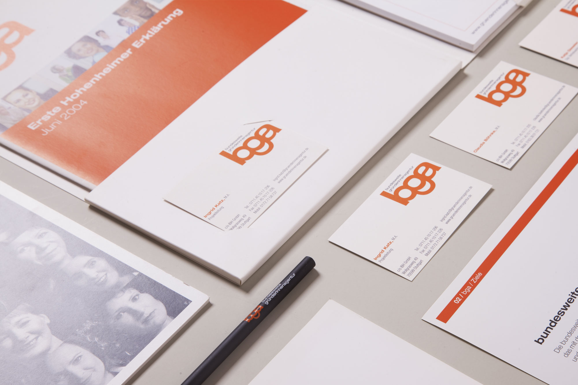75a entwickelt das Corporate Design der Bundesweiten Gründerinnenagentur